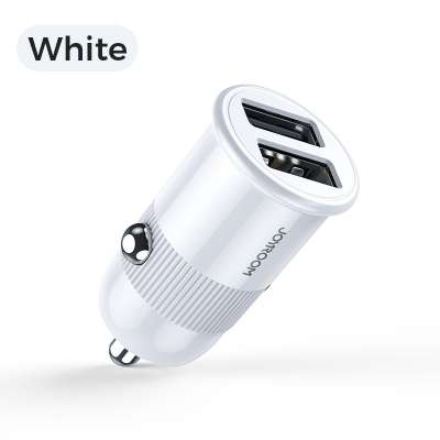 JOYROOM Car Charger, 3.1A Car Charger Adapter Dual USB Port Fast Car Charging Mini Flush Fit