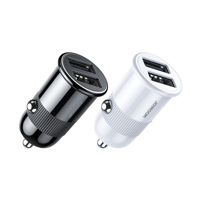 JOYROOM 24W Dual USB Car Charger, PowerDrive 2 for iPhone X / 8/7 / 6s / Plus